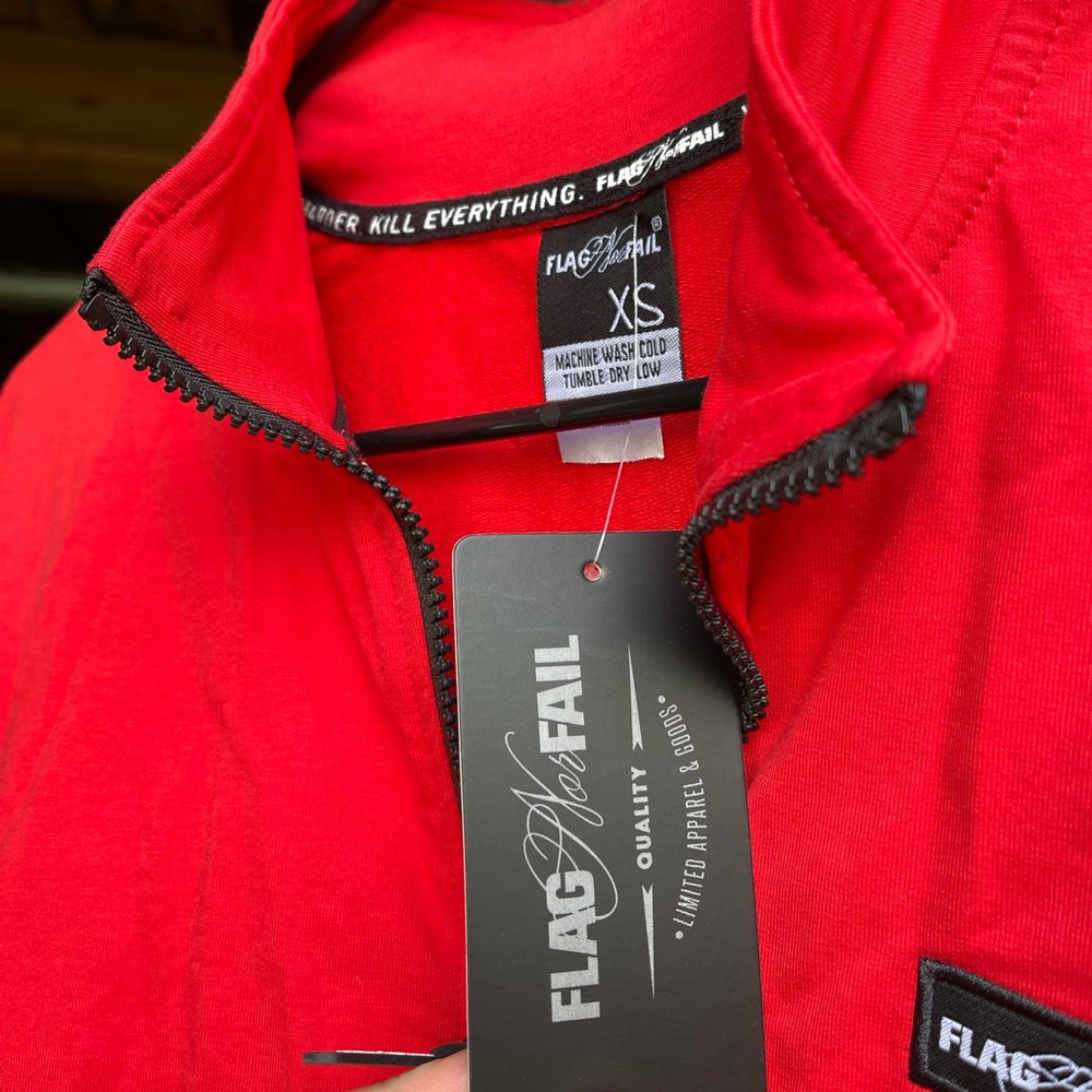 Flag nor fail full zip jacket.